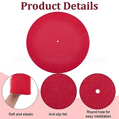 Almohadillas de fieltro para cd&nbsp;AJEW-WH20060-51H