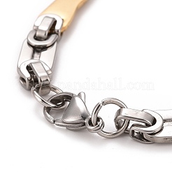 Collier à maillons en acier inoxydable 304 avec placage sous vide PVD&nbsp;STAS-E160-19GP