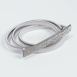 Cinture con catena in vita in strass di ferro e resina per abiti da donna&nbsp;AJEW-WH20072-04S