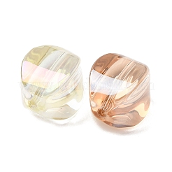 Perles en verre electroplate&nbsp;EGLA-L048-02