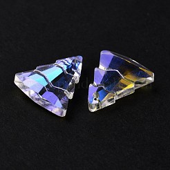 Pendenti del rhinestone di vetro&nbsp;RGLA-O002-A01-001SI