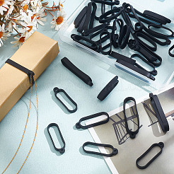 40 Stück 4 Stile Anti-Verlust-Silikonringhalter&nbsp;SIL-DR0001-03