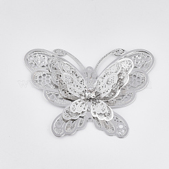 Nuovi iscritti ottone filigrana link&nbsp;KK-S353-002P