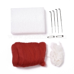 Weihnachtsthema handschuhe brosche kaktus nadelfilzen kit&nbsp;DIY-K055-01