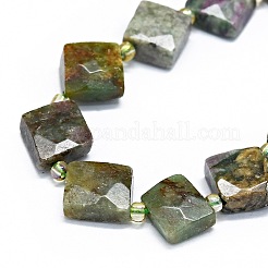 Naturales africanos hebras de abalorios de jade&nbsp;G-F725-29