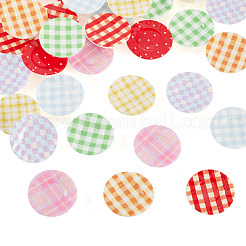 32 Stück 8 Farben Harzplatten Miniatur-Ornamente&nbsp;DOLL-TA0001-01