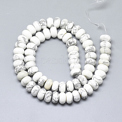 Fili di perline howlite naturale&nbsp;G-T122-02O