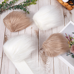 Barbe de costume de barbe de gnome en laine artificielle&nbsp;OCOR-WH0078-101E