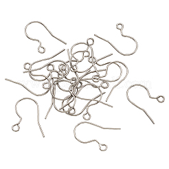 Ohrringhaken aus Edelstahl 304&nbsp;STAS-TAC0002-01P