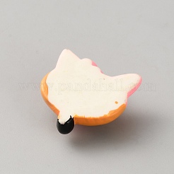 Cabochons aus undurchsichtigem Harz mit Tiermotiv&nbsp;RESI-TAC0029-001F