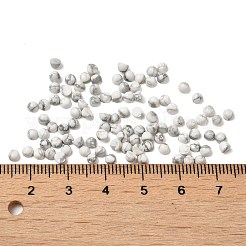 Cupola di howlite naturale/cabochon semirotondi&nbsp;G-G037-01C-06