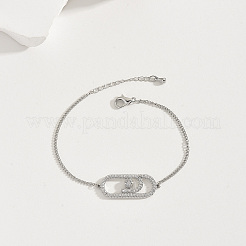 Bracciali a maglie ovali in ottone&nbsp;LB3469-2
