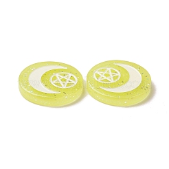 Cabochons en résine&nbsp;RESI-G055-02C