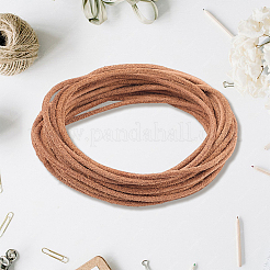 Cordon en cuir de vache givré à faire soi-même de 5 m&nbsp;OCOR-GF0004-97B-04