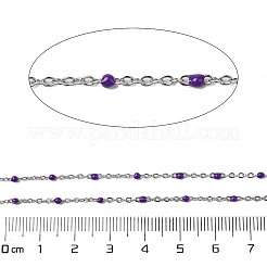 Chaînes à maillons émaillés en acier inoxydable 304&nbsp;CHS-A015-02P-02