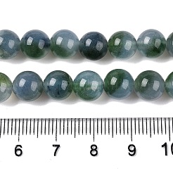 Chapelets de perles en jade blanc naturel teinté&nbsp;G-T138-8mm-2104
