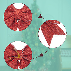 10 pièce d'accessoires décoratifs en forme de nœud papillon en mousse pailletée&nbsp;FIND-GF0008-55A
