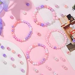 DIY-Kits zur Herstellung von Armbändern aus runden&nbsp;DIY-YW0011-77B