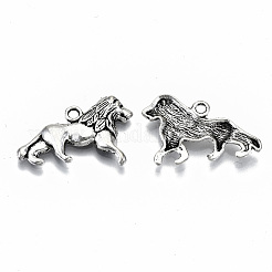 Pendente in lega stile tibetano&nbsp;TIBEP-N009-36AS-RS