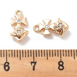 Micro Pave Anhänger aus klarem Zirkonia&nbsp;KK-M102-36G
