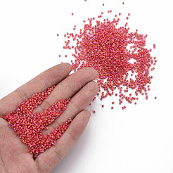 Milchglas-Zylinderförmigperlen&nbsp;SEED-S047-O-003