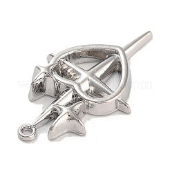 Silber-Legierung Anhänger&nbsp;PALLOY-U003-08G-S