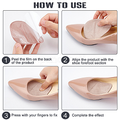 Ahademaker 6 paia di solette in silicone per avampiede in 3 colori&nbsp;FIND-GA0002-59