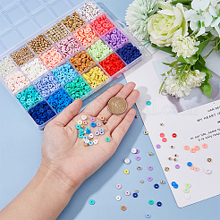 Kit de fabrication de bijoux de style arc-en-ciel&nbsp;DIY-DC0002-72