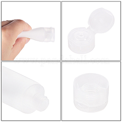 Nachfüllbare Kosmetikflaschen aus mattem Kunststoff&nbsp;X1-MRMJ-WH0024-01C