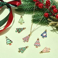 40 stücke 8 stile weihnachten thema legierung anhänger&nbsp;FIND-CJ0002-32