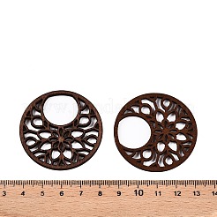 Pendentifs en bois de peuplier naturel&nbsp;WOOD-N016-43