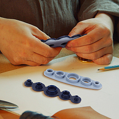 Strumenti fai da te in plastica e silicone&nbsp;TOOL-WH0145-07