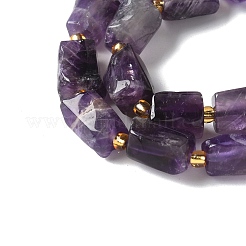 Natürlichen Amethyst Perlen Stränge&nbsp;G-N327-06-41