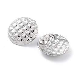 Orecchini a bottone in acciaio inossidabile 304 anti-ossidazione&nbsp;EJEW-P258-13P