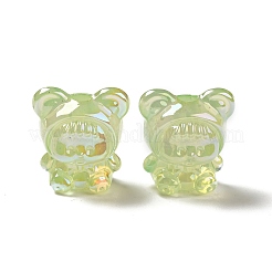 Placage uv perles acryliques irisées arc-en-ciel&nbsp;LS-PACR-M002-01B