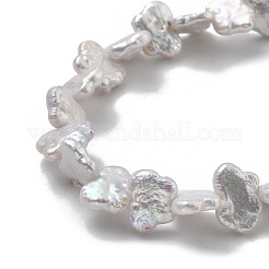 Natürliche Barock Keshi Perlen Stränge&nbsp;PEAR-P064-15A-01A
