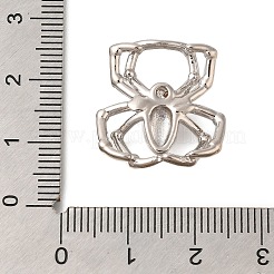 Porte micro ouvrent pendentifs zircone cubique en laiton de placage&nbsp;KK-I716-14P