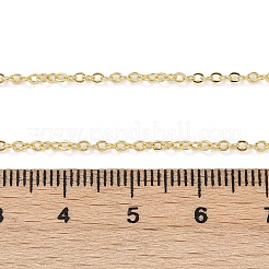 Messing-Kettenhalsketten für Damen&nbsp;NJEW-G084-19G