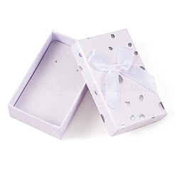 Boîtes d'emballage de bijoux en carton à motif à pois&nbsp;CON-TAC0011-04B-03
