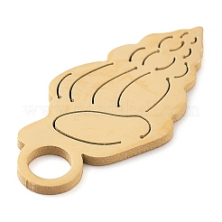 Pendentifs en acier inoxydable 304&nbsp;STAS-M076-03G