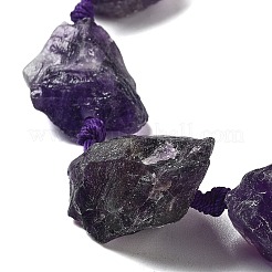 Rohe raue natürliche Amethystperlenstränge&nbsp;G-J388-A11-01