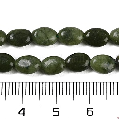 Gefärbt natürlichen weißen Jade Perlen Stränge&nbsp;G-P553-C01-01