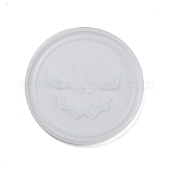 Halloween DIY Pixel Herz Treibsand Silikonformen&nbsp;AJEW-U013-04C