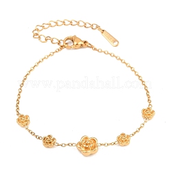 Gliederarmbänder aus 304 Edelstahl&nbsp;BJEW-P392-01G