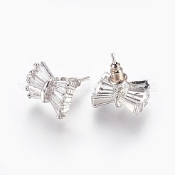 Orecchini zirconia cubica&nbsp;EJEW-P167-08P