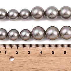 Fili di perle di vetro galvanizzate di dimensioni graduate&nbsp;BSHE-C011-03E