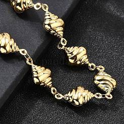 Bracelets à maillons en acier inoxydable 304 pour femmes&nbsp;BJEW-P354-04C-G