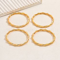 4 set di braccialetti in lega di zinco con onde eleganti per le donne&nbsp;HJ1399-2
