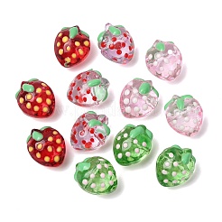 Cuentas de esmalte hechas a mano&nbsp;LAMP-B050-03
