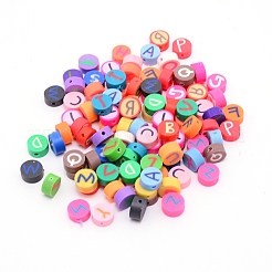Perles de couleurs d'argile polymère faites à la main&nbsp;CLAY-TAC0002-02A